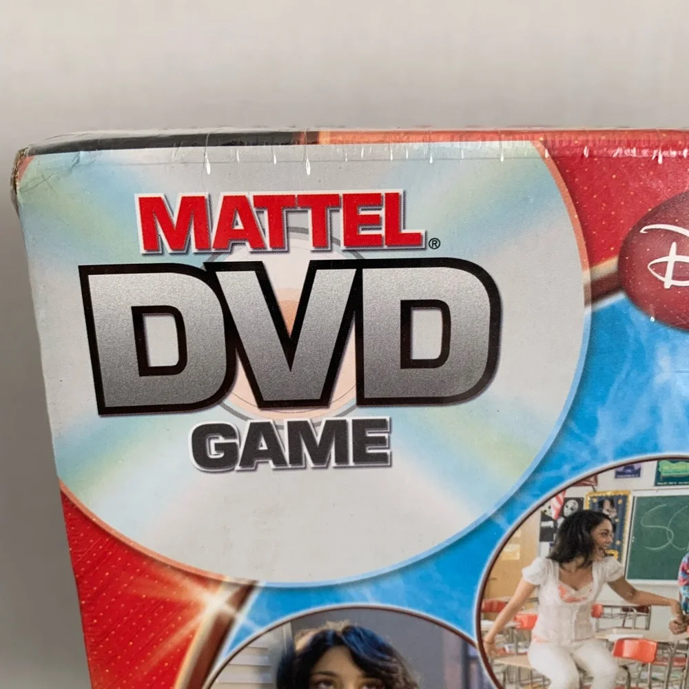 NWT Mattel Y2K Disney High School Musical Game 2 DVDs Sing Dance Board Game 6+